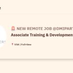 [Hiring] Associate Training & Development Manager @Dmipartners