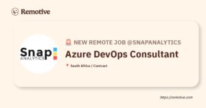 [Hiring] Azure DevOps Consultant @Snapanalytics