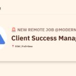 [Hiring] Client Success Manager @Modernhealth