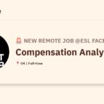 [Hiring] Compensation Analyst @ESL FACEIT GROUP