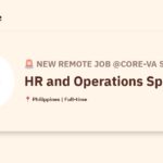 [Hiring] HR and Operations Specialist @Core-VA Solutions