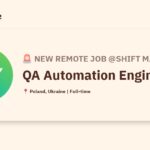 [Hiring] QA Automation Engineer @Shift Markets