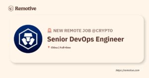 [Hiring] Senior DevOps Engineer @Crypto