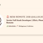 [Hiring] Senior Full Stack Developer | Elixir, Phoenix, LiveView