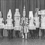 Famous Architects Dress as Their Famous New York City Buildings (1931)