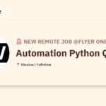 [Hiring] Automation Python QA @Flyer One Ventures