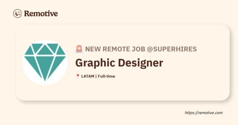 [Hiring] Graphic Designer @SuperHires