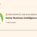 [Hiring] Senior Business Intelligence Manager @TechnologyAdvice